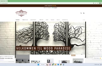 Unik webshop med fantastisk trækunst