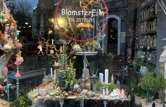 Blomsterbutik afståes