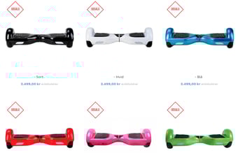 Webshop med over 130.000 i oms. på en måned