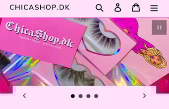 ChicaShop.dk - succesfuld vippe/skønheds webshop - Omsætningen for 2021: 333.485 kr. 