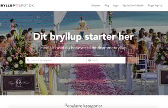 Markedsplads for Bryllups Leverandører og Brudepar