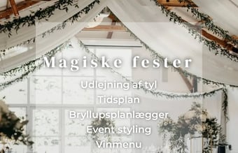 Drømmetyl - Webshop med udlejning af pynt til bryllup - Omsætning 2021: 1.000.000 kr.