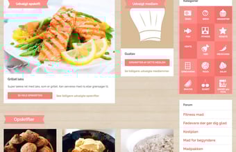 Opskrifts-side super godt domæne