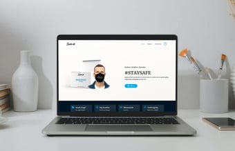 Køreklar dropshipping webshop til mundbind, stor potentiale!