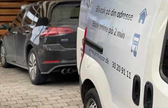 Bilvask med alt tilbehør, kunder, hjemmeside, bank til salg i Brøndby 