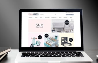 Danbaby.dk - Webshop med vækst - Børneudstyr og legetøj i lækker kvalitet. - Omsætning ca 100.000 pr. måned.