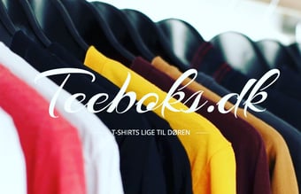 TEEBOKS.DK  - Webshop med salg af t-shirts og har dansk leverandør 
