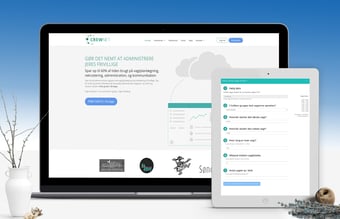 SaaS virksomhed med kunder og omsætning inden for event administrations software