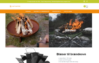 Webshop med primært fokus på outdoor - Omsætning ex. moms. 400.000 kr.