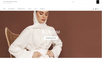 Webshop med Modest tøjmærke til salg - grundlagt i 2020