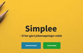 Videorekruttering. - Platform til at finde kvalificerede ansøgere til arbejdsgivere
