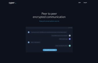 SaaS krypteret chatsystem 