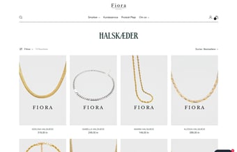 FIORA - En skalerbar smykkevirksomhed - Omsætning: 30.000.- kr