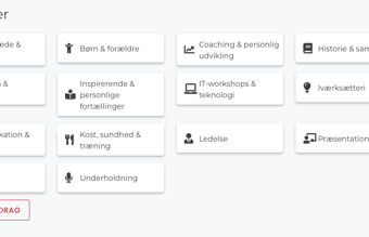 Skalerbar platform B2B / B2C (pt. for foredragsholdere)