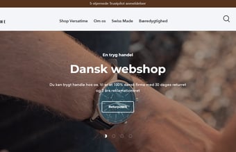 Salg af versatime.dk (Swiss Made private label ure)