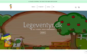 Legeventyr.dk | 100% Køreklar dropship webshop med Legetøj | Dansk Leverandør