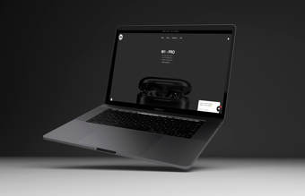 Webshop med høretelefoner af høj kvalitet sælges - EGET BRAND 