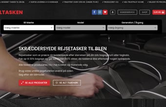 Etableret niche webshop med dropshipping aftale