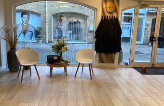 Frisørsalon i Allerød/Lillerød til salg - med altid gode bookede lister