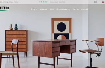 Bliv ejer af en eftertragtet Retro & Design møbelforretning med stor eksport