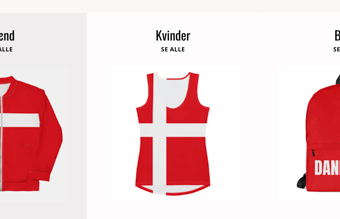 Køreklar Print on Demand webshop - Merchandise til de danske fans 