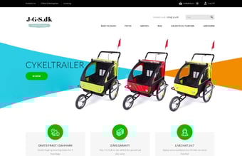 Hobby forretning med baby udstyr og have ting sælges