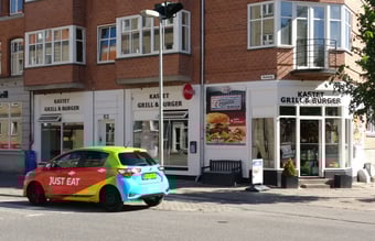 Kastet grill og burger - Grillbar i midten af Aalborg - Omsætter for ca 300.000 kr. pr måned