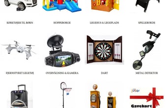 Webshop med elbiler til børn - og meget andet.