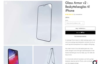 10 år gammel webshop med egen produktion