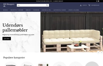 Hus og haveshoppen - Dækningsgrad på 40%, Omsætning 2021 ex moms 1.029.465 kr.