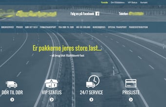 Transport firma i rivende udvikling