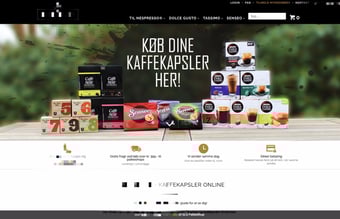 Kaffe webshop