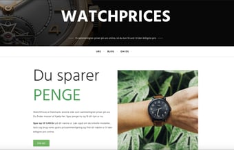 Billig affiliate website til salg