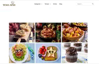 Madblog med 31.000 organiske søgninger de sidste 90 dage. 