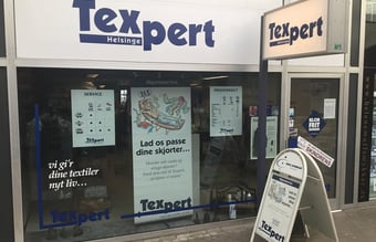 Texpert.dk - Renseri/vaskeri  i Nordsjælland sælges - Nettoomsætning 2016 = 929.867kr.