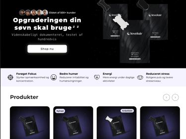 Køreklar webshop med stort potientale 