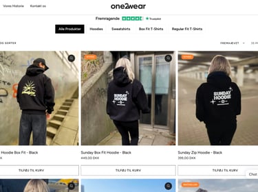 Komplet Streetwear Webshop – Moderne brand med stort vækstpotentiale