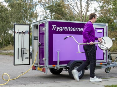 Skalerbar servicevirksomhed (fliserens og algebehandling)