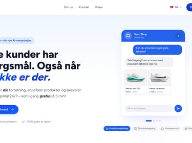 Frida - verdens nemmeste chatbot - LIVE på 5 minutter! Super attraktiv tech-startup. 467 pre-signups medfølger. Klar til DK og udland. Sælges KUN fordi min anden virksomhed er stukket helt af.