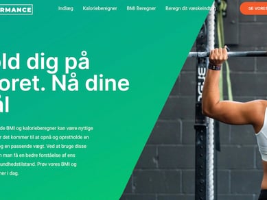 Salg af SEO-optimeret sundheds- og fitnessblog med BMI-, kalorie- og vandindtagsberegnere.