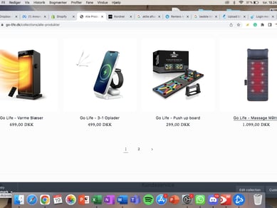 Køreklar dropshipping webshop sælges