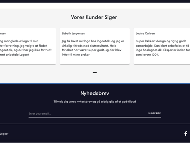 Køreklar Webshop med dropservice aftale - Grafisk design alt lige fra logo til flyers - Der er omsat for 24.453 kr.