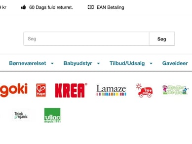 2 x Webshop med salg af legetøj og babyudstyr. Sælges til under lagerværdien