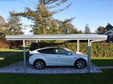 Carporte med solceller - Generationsskifte