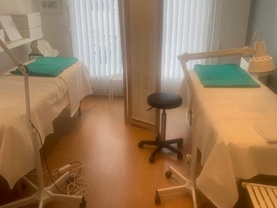 Skønhedsklinik med attraktiv beliggenhed