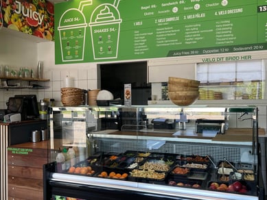 "Velkommen til Juicy Bagel Humlebæk - Din Destination for Friske Bagels og Saftige Juicer!"