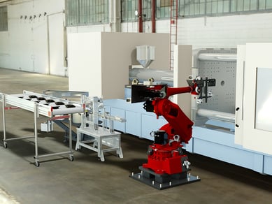 Plastindustri, automation udstyr der gør brug af de absolut nyeste teknologier.