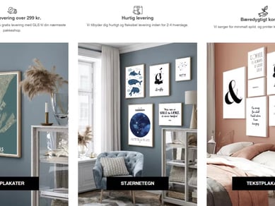 Bareplakater.dk - Online plakat webshop og egen produktion