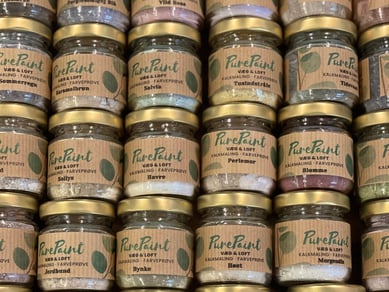 PurePaint Naturmaling -  smukke og unikke vægfarver 