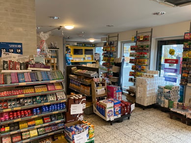 Tankstation med tilhørende lejlighed, OK-tank og en kiosk sælges (afkast 14,4 %) 